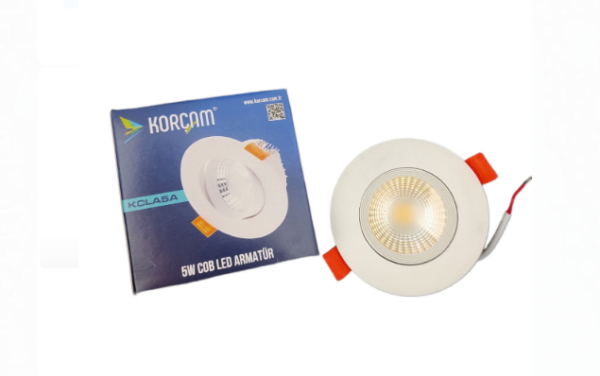 Korçam 5W Cob Led Armatür0
