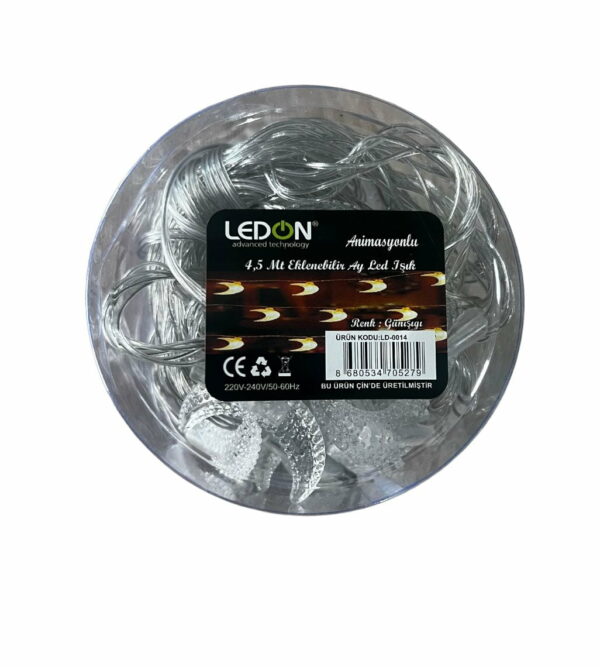 LEDON Animasyonlu Ay Led Işık (4,5 metre)