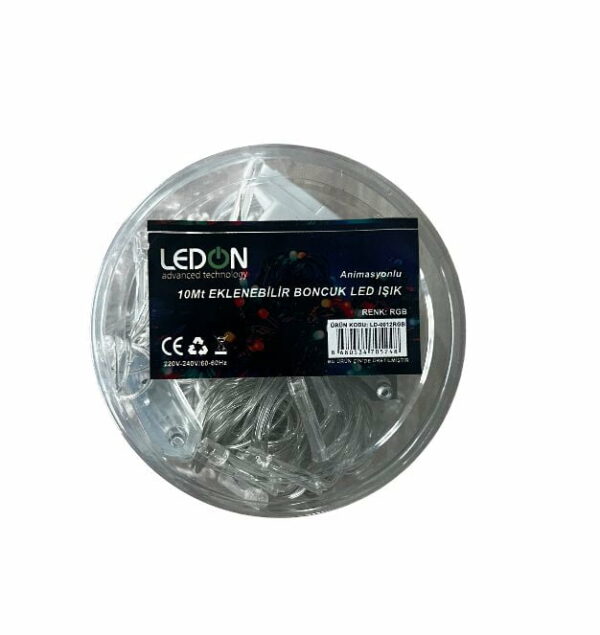 LEDON Animasyonlu Boncuk Led Işık (RGB)10 metre
