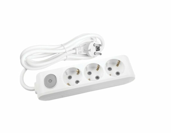 Viko Multi-Let 3'lü Topraklı Anahtarlı 3 Metre Grup Priz(Çocuk Korumalı)
