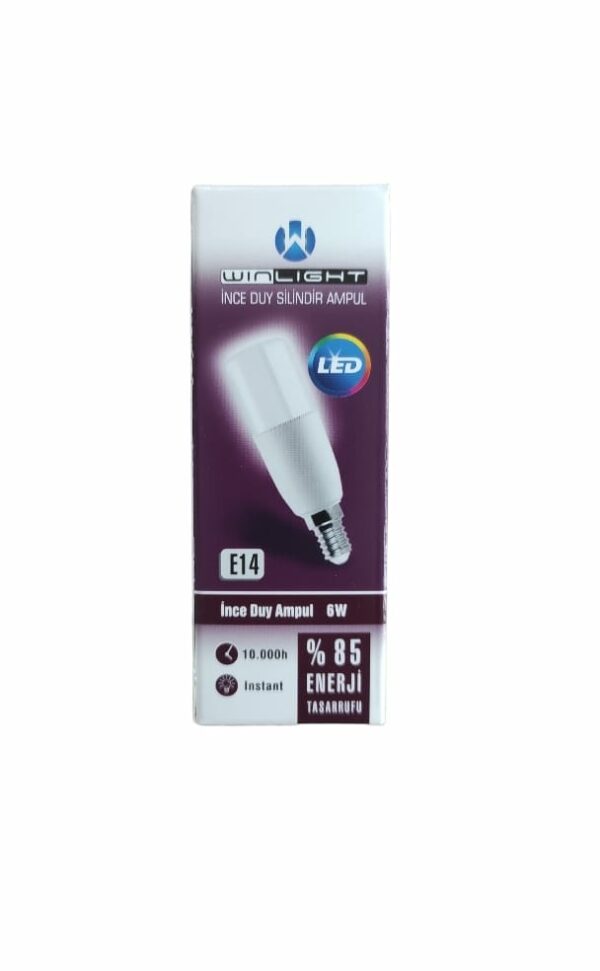 Winlight 6W Silindir Ampul (Beyaz Işık) - Görsel 2