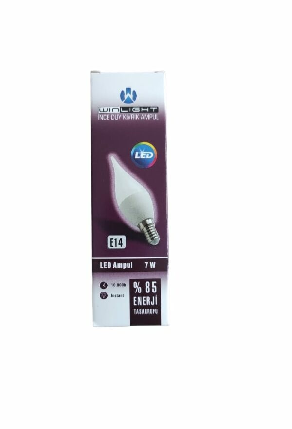 Winlight 7W Kıvrık Ampul (Beyaz Işık) - Görsel 2