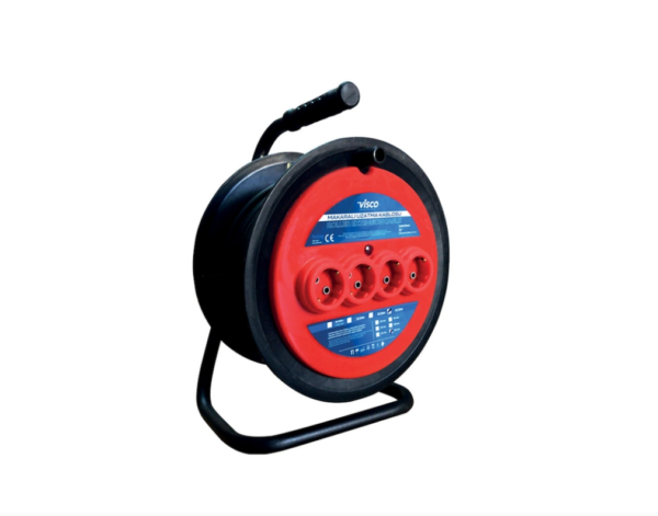 Visco Makaralı Uzatma Kablosu 3*2,5 (50 mt)