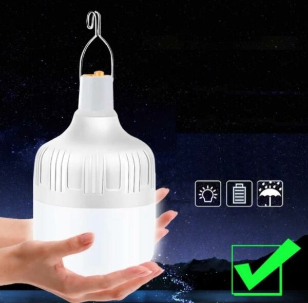 Cata 30W Şarjlı Led Ampül (4 Fonksiyonlu) - Görsel 2
